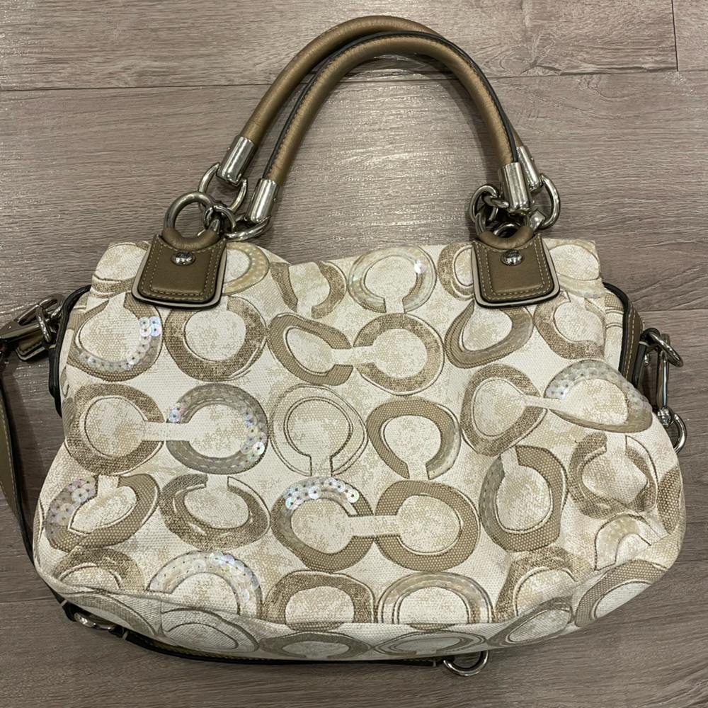 Coach KRISTIN SEQUINS Handbag - Picture 13 of 16